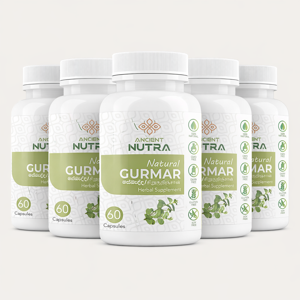 Ancient Nutra Gurmar 6-month supply, six bottles