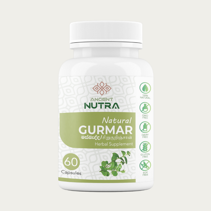 Gurmar — Gymnema Sylvestre with Black Pepper Extract · Single Bottle (60 Capsules)